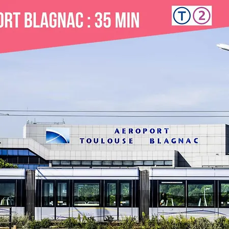 公寓 Expat Renting - Le Petit Mosaique - Patte D'oie - Wifi 圖盧茲