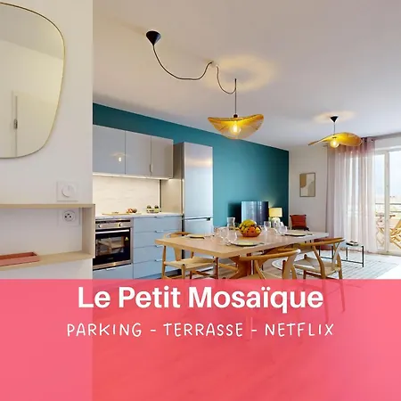 Apartment Expat Renting - Le Petit Mosaique - Patte D'oie - Wifi Toulouse