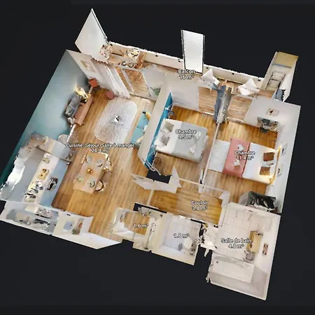 Expat Renting - Le Petit Mosaique - Patte D'oie - Wifi Apartment Toulouse
