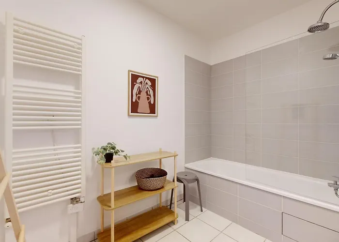 公寓 Expat Renting - Le Petit Mosaique - Patte D'oie - Wifi 圖盧茲